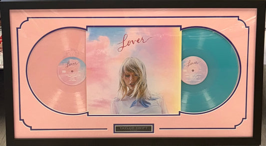 Taylor Swift 32x20" Framed Double Vinyl Record - Lover