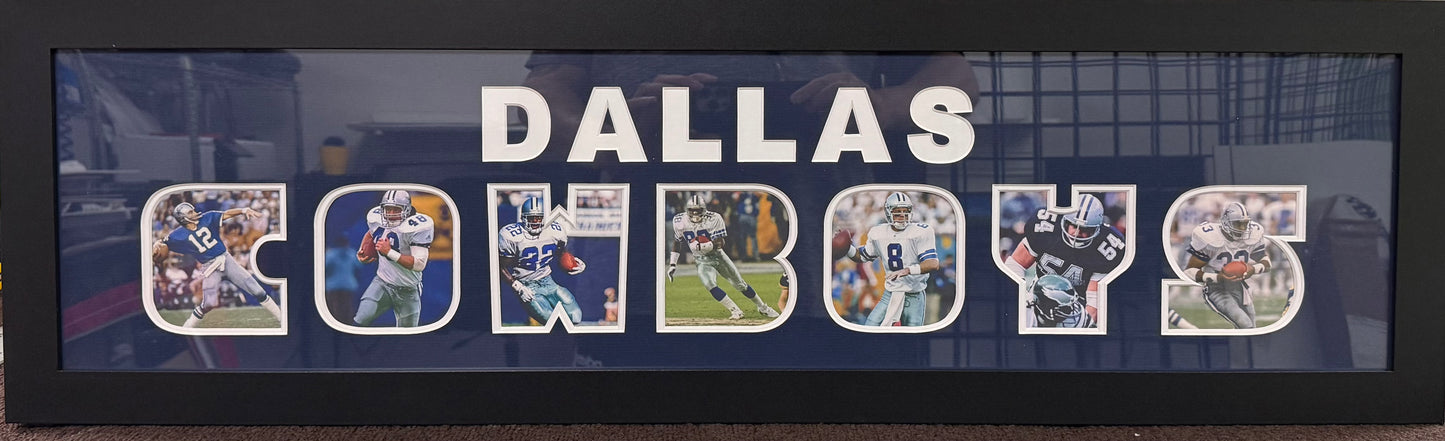 Cowboys All-Time Greats Team Plaque