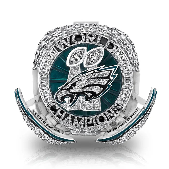 2024 Eagles Super Bowl LIX Replica Ring with Pop-Out Wings