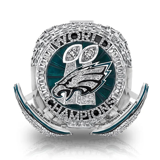 2024 Eagles Super Bowl LIX Replica Ring with Pop-Out Wings