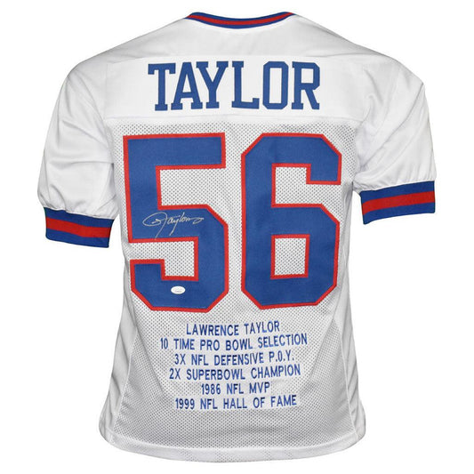 Lawrence Taylor Signed Custom Jersey (JSA Authenticated)